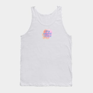 Christian Bible verse Gift idea Tank Top